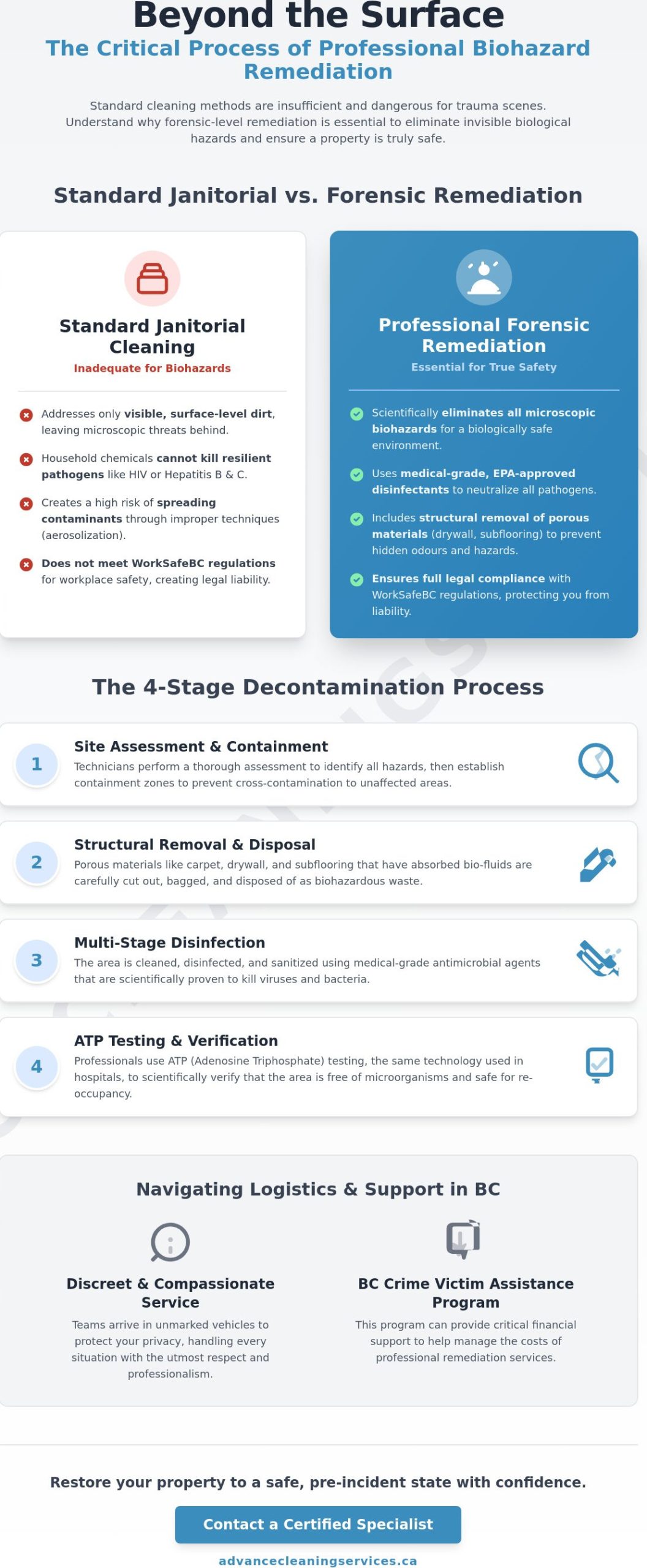Professional Crime Scene Cleaning in Vancouver: Your Guide to Safe Biohazard Remediation
